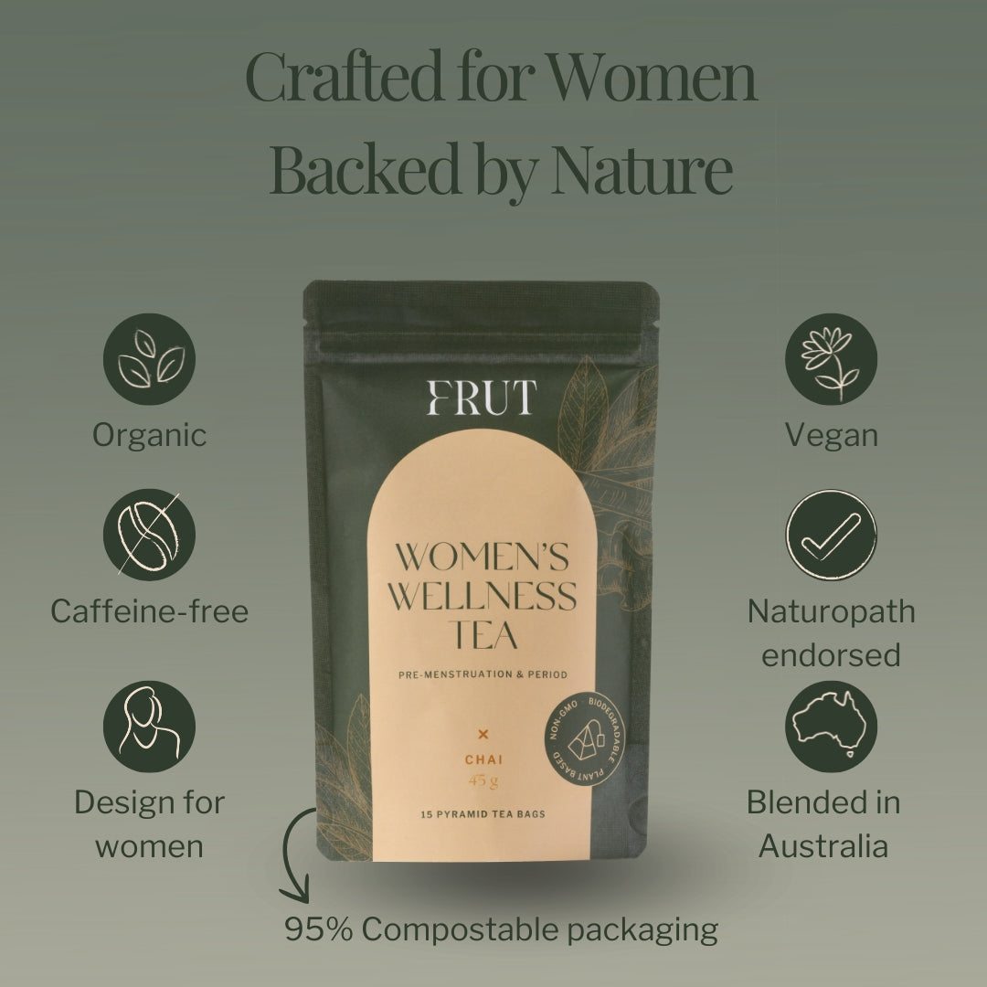 Pre-menstruation & Period Chai Pyramid Tea Bags