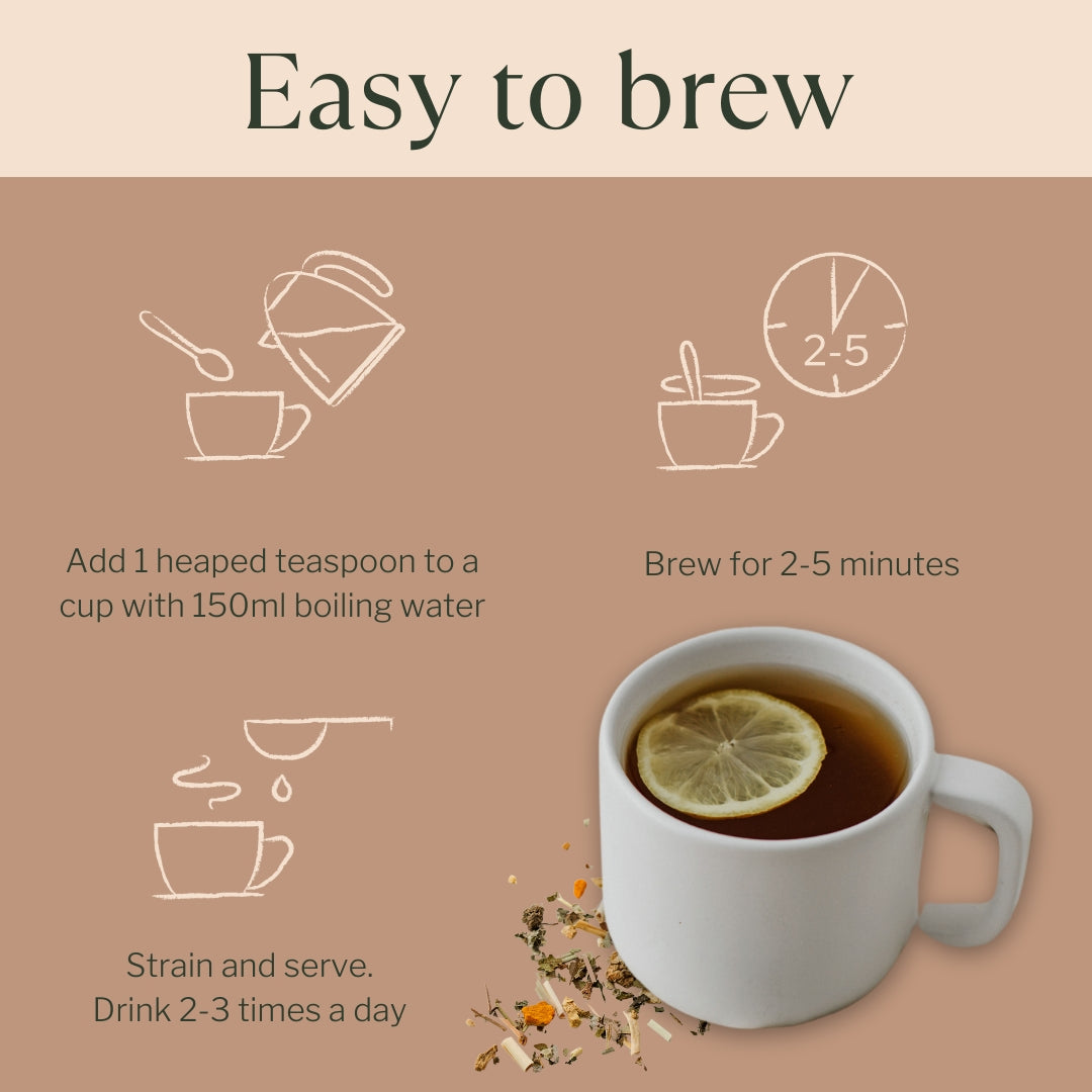 Pre-pregnancy Tea Natural Lemon & Ginger Flavour