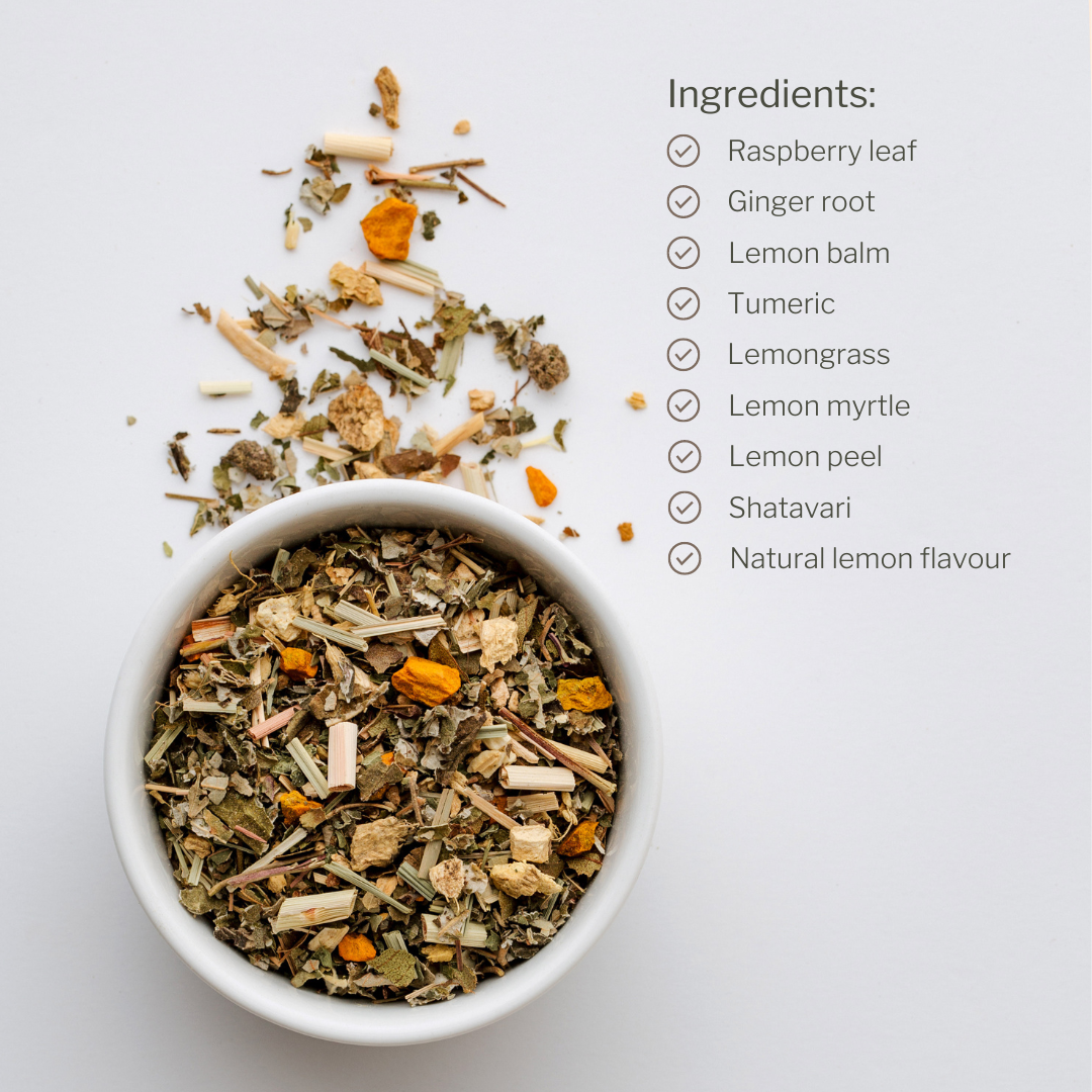 Pre-pregnancy Tea Natural Lemon & Ginger Flavour