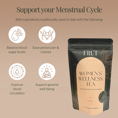 Pre-menstruation &amp; Period Chai Pyramid Tea Bags