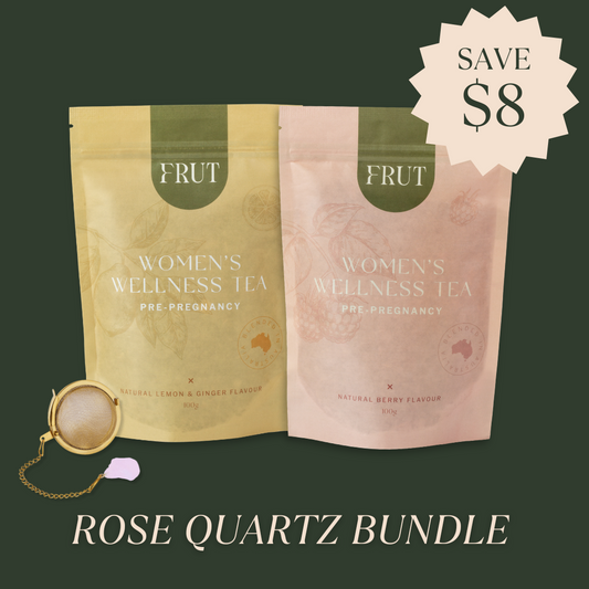 Pre-pregnancy Tea ROSE QUARTZ BUNDLE