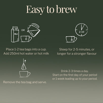 Pre-menstruation &amp; Period Chai Pyramid Tea Bags
