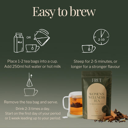Pre-menstruation &amp; Period Chai Pyramid Tea Bags