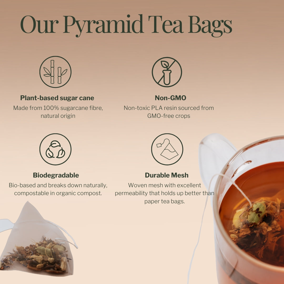 Pre-menstruation &amp; Period Chai Pyramid Tea Bags