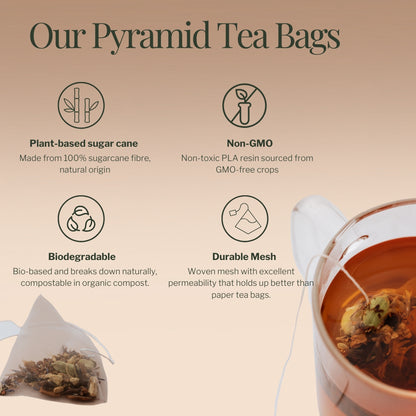 Pre-menstruation &amp; Period Chai Pyramid Tea Bags