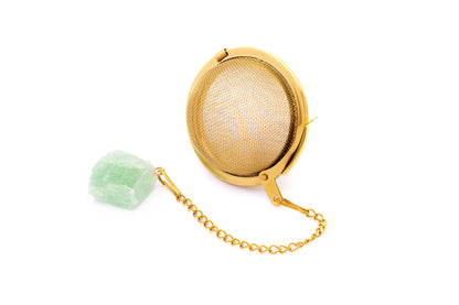 Green Fluorite Crystal Infuser