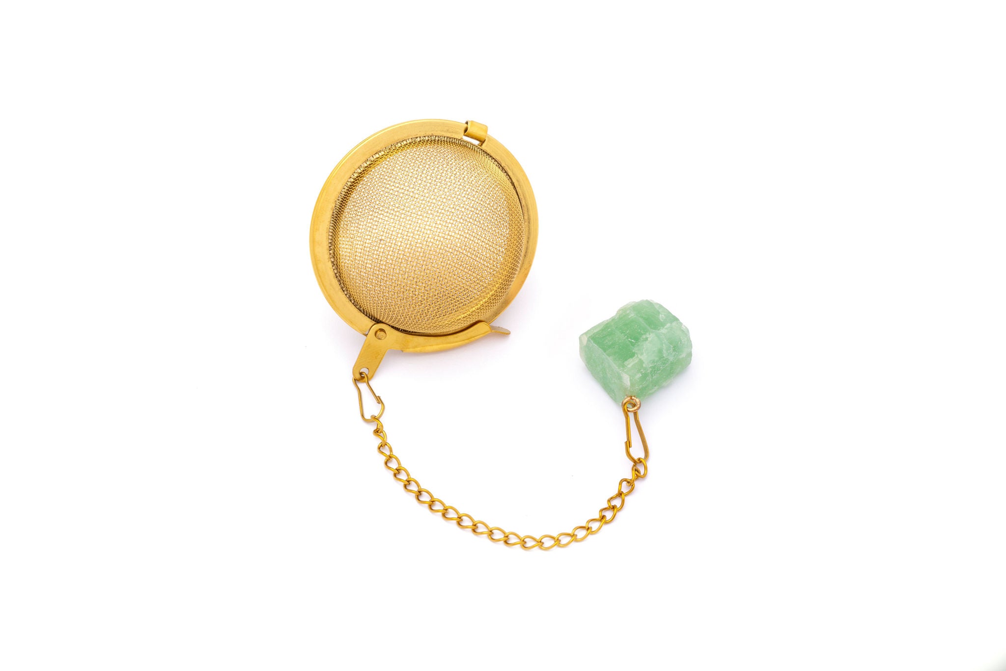 Green Fluorite Crystal Infuser