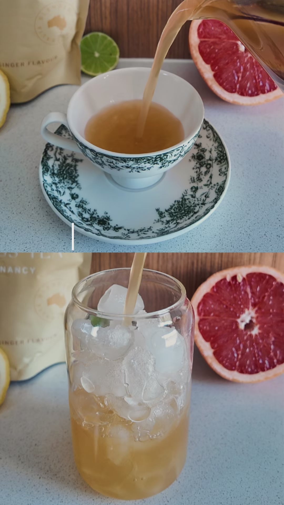 Pre-pregnancy Tea Natural Lemon &amp; Ginger Flavour